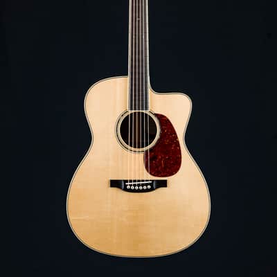 Bourgeois GAC-150 Ziricote And Italian Spruce Grand Auditorium Cutaway NEW image 2