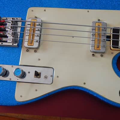 Hofner Telecaster Bass 60s - Sternenblau image 24