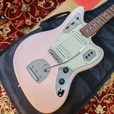 *NEW IN BOX* 2026 Fender Japan FSR Traditional II 60s Jaguar Shell Pink with Matching Headstock, Custom Shop '62 PU, Alder Body , MIJ JD26 image 2