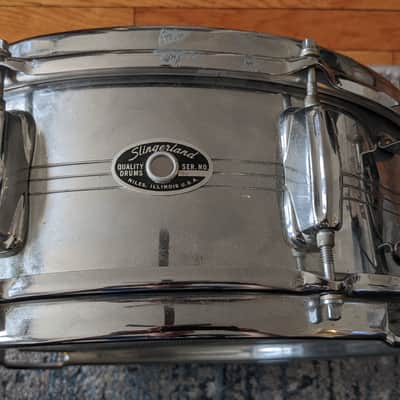 Slingerland Vintage 1979 Piano Black Drums w/14x5 Sound King Snare & Slingerland Tom Stand (22x14, 15x10, 16x16) image 7