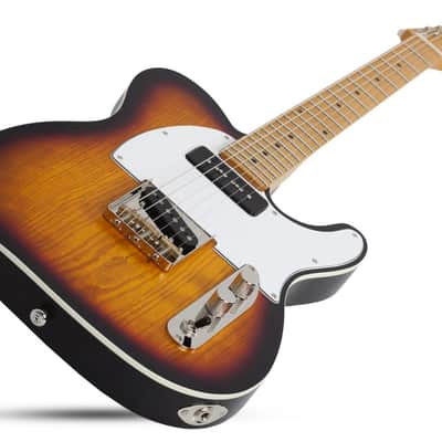 Schecter PT Special 3-Tone Sunburst Pearl 3TSBP Electric Guitar - Brand New + Free Gig Bag image 2