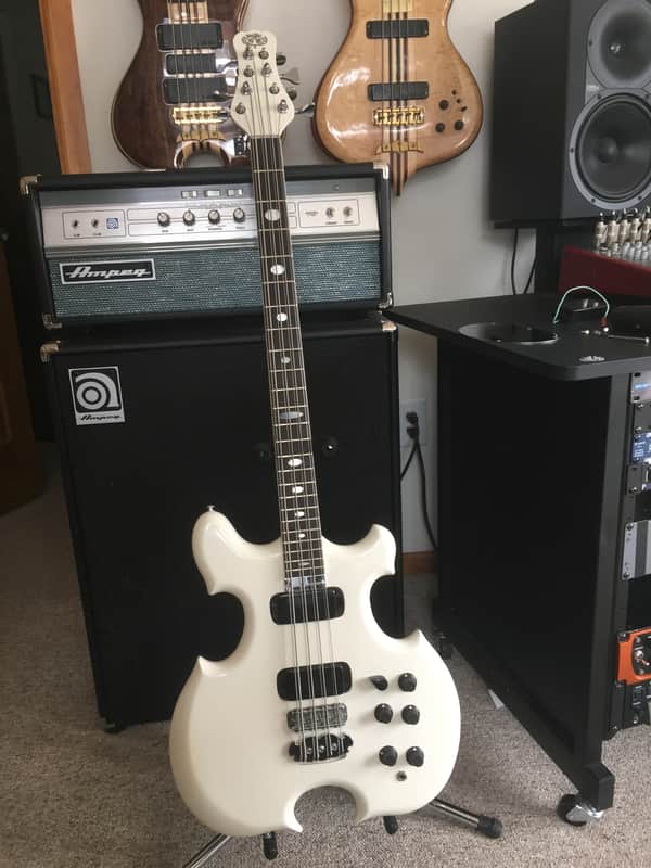 Becvar 8 string Bass Guitar Triple Omega W Alembic Series Hard Case 1978 - I II VIDEO DEMO II I image 1