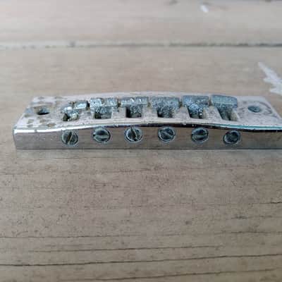 Vintage 1970's Schaller (Gibson) Harmonica Electric Guitar Bridge! image 3