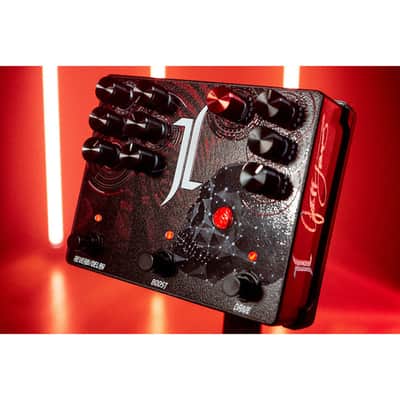 All-Pedal Devil's Triad Jeff Loomis Signature Overdrive Boost Delay and Reverb Pedal image 12