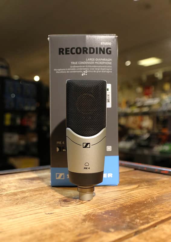 Sennheiser MK4 Cardioid Condenser 2011 - Present - Silver / Black image 1