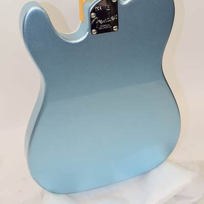 2017 Fender American Elite Telecaster Thinline Electric Guitar, Maple Fingerboard, Mystic Blue Ice w/ Case image 17