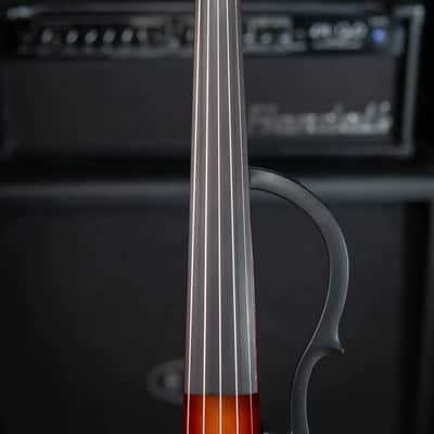 Yamaha Silent Series SV-255 5-String Electric Violin - Shaded Brown image 5