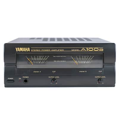 Yamaha A100a A 100 2 Channel Stereo Power Amp Amplifier | Reverb