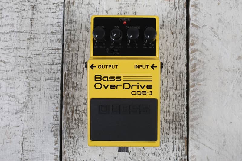 Boss ODB-3 Bass OverDrive Pedal Electric Bass Guitar Overdrive Effects Pedal image 1