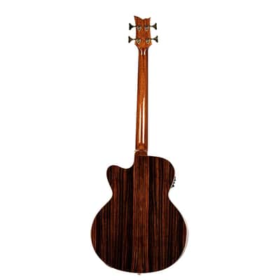 Ortega STRIPEDSU.ACB The Private Room Solid Alaskan spruce top Mahogany Neck 4-String Acoustic-Electric Bass Guitar w/Deluxe Gig Bag image 5