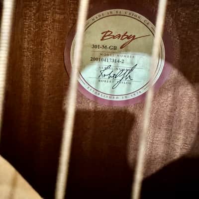 Taylor 301-M-GB 2001 - Satin Mahogany image 5