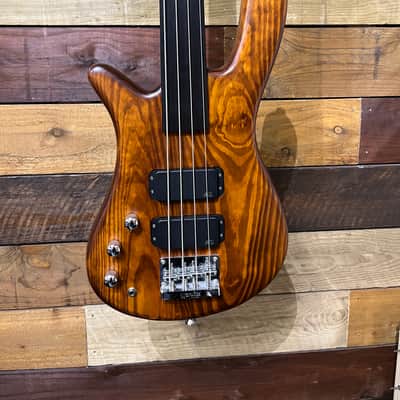 Warwick Standard Fretless 2001 - Figured Natural Satin image 2