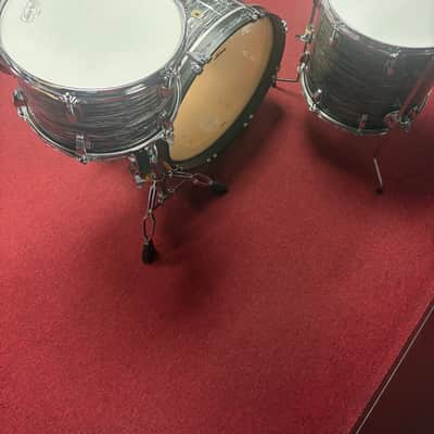 Ludwig Classic Maple Downbeat 8x12 / 14x14 / 14x20" Vintage Black Oyster Pearl image 5