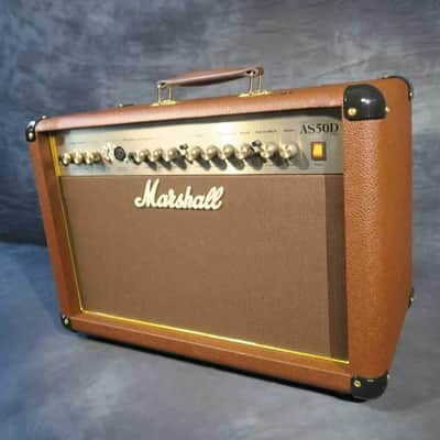 Marshall AS50D 50 Watt Two Channel Vocal Amp Acoustic Guitar Amplifier image 2
