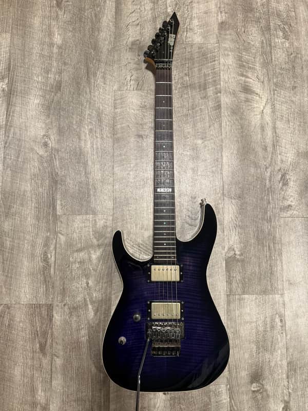 ESP MII Standard Left Handed 2011 - Limited Run Reindeer Blue