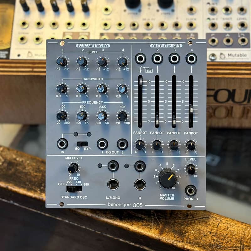 Behringer 305 EQ/Mixer/Output Eurorack Module image 1