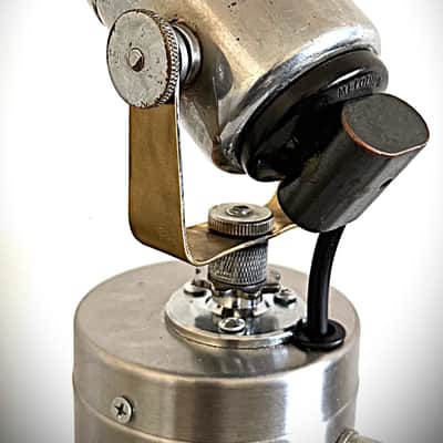 Vintage 1930's Telefunken Bottle Microphone, working reproduction/dynamic (A) image 7