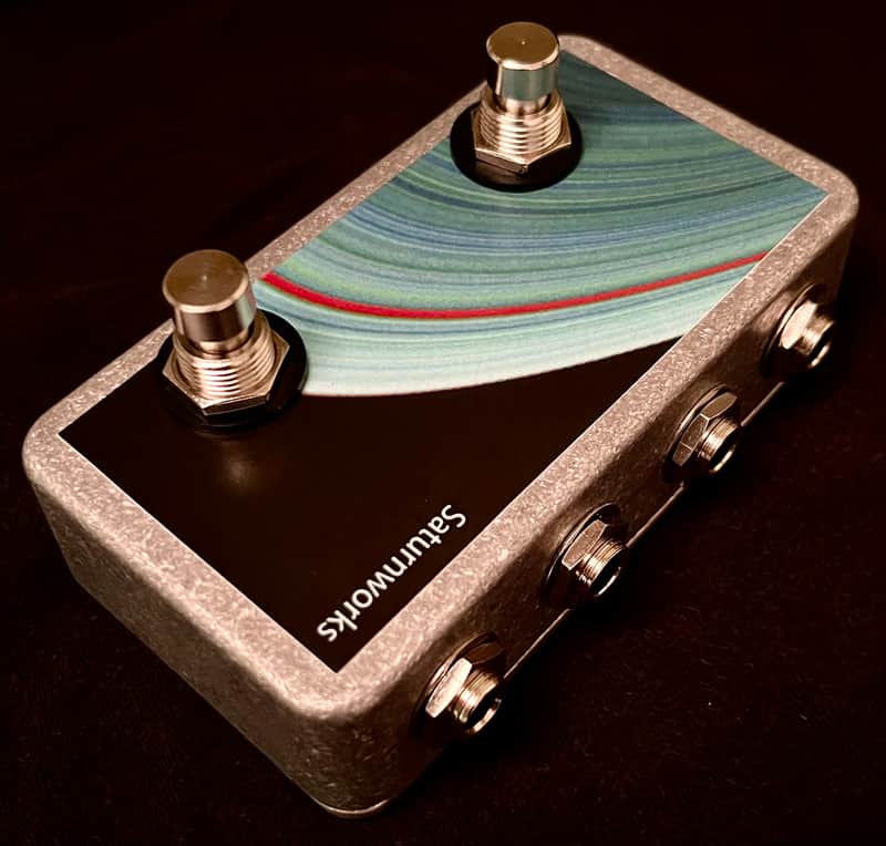 Saturnworks 2-Channel / Stereo Soft Touch Momentary Kill Switch with Neutrik Jacks - Handcrafted in California image 1