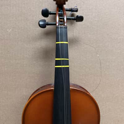 Stage Right Sonata 4/4 Full Size Violin Outfit w/ Bow & Case - Needs Bridge & Strings image 7