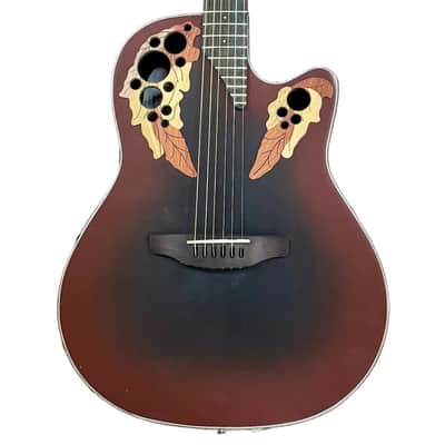 Ovation Celebrity Elite CE44-RRB-G Mid Cutaway Acoustic-Electric Guitar image 2