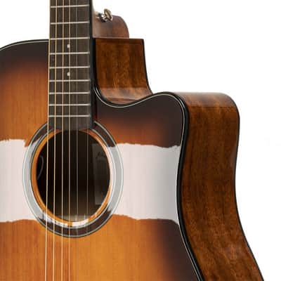 Crafter ABLE D600CE VTG Able Series Dreadnought Cutaway Solid Spruce Top Mahogany Neck 6-String Acoustic-Electric Guitar Bild 5