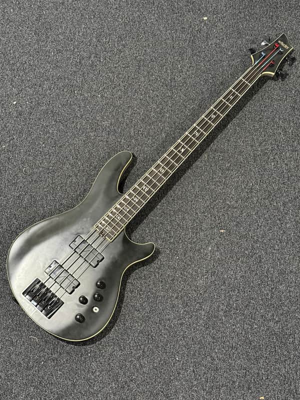 Schecter SLS Elite-4 Evil Twin 2010s - Satin Black image 1