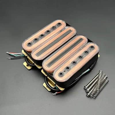 Transparent Guitar Neck and Bridge Humbucker Pickups image 1