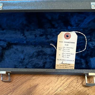 American D33 D22 vintage microphone case box image 3