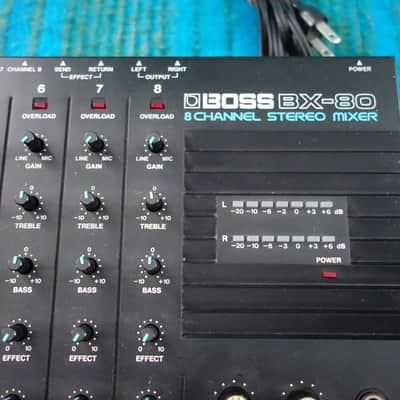 Boss BX-80 8Channel Stereo Mixer - 80's Analog - K045 image 5
