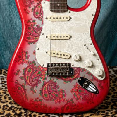 Guitar Monkey Stratocaster 2025 - Black Paisley image 23