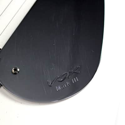 Used USA Made Vox Mark III Brian Jones Model Electric Guitar in White image 10