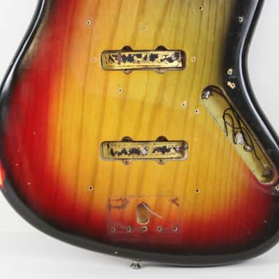 1973 Vintage Fender Jazz Bass Alder Sunburst BODY 1970s USA image 3