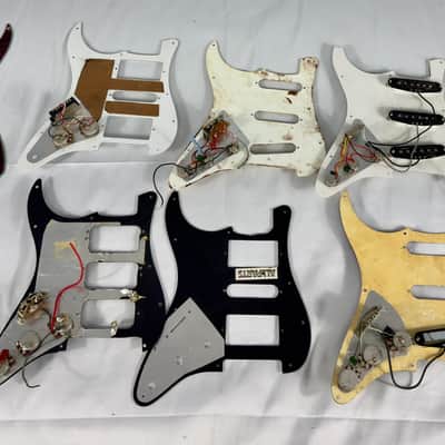 Miscellaneous Lot of 9 Pickguards *For Parts* - Various image 5