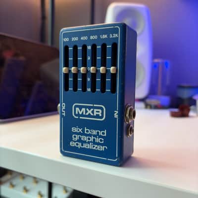 MXR Six Band Graphic Equalizer [Blue EQ Dimebag Darrell Etc] image 1