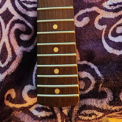 Musikraft  Strat  59 Reissue - Natural Finish Maple Brazilian Rosewood Fretboard image 11