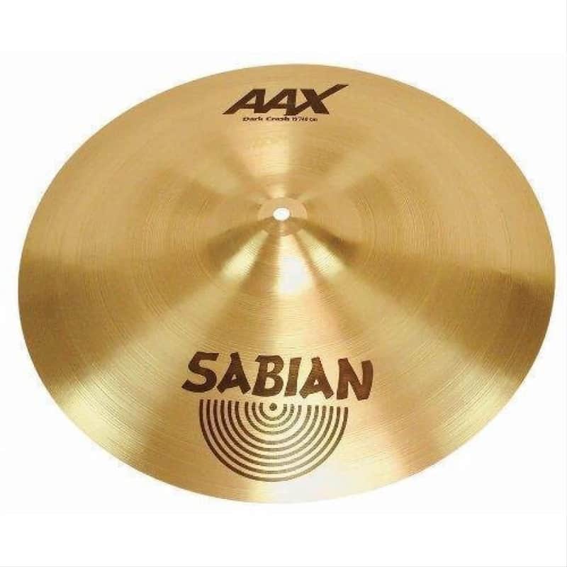 Sabian 15" AAX Dark Crash Cymbal 2002 - 2018 image 1