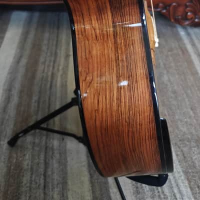 Claudio Pagelli “Wall Paper” One-of-a-Kind Prototype Acoustic Guitar 2002 – Brazilian Rosewood / Swiss Moonspruce image 8
