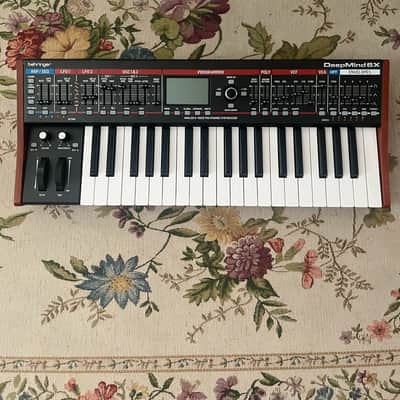 Behringer DeepMind 6 37-Key 6-Voice Polyphonic Analog Synth 2017 - Present - Black image 1