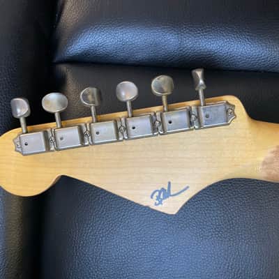 Nash Wayfarer Semi-Hollow Triple Humbucker Electric Guitar - Lake Blue Placid, Light Aged Relic + Hardshell Case | Free Shipping! image 10