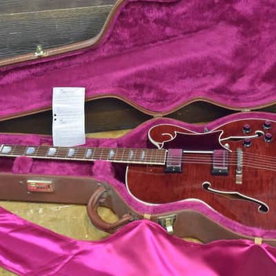 1997 Gibson Custom Tal Farlow Signature Wine Red Hollowbody Electric Guitar w/ Case - #91167017 image 11