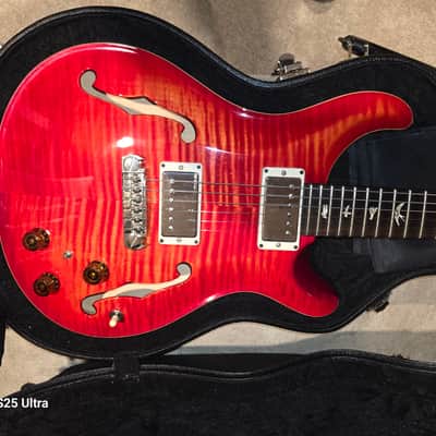 PRS Hollowbody II Piezo 1999 - 2020 - Blood Orange image 2