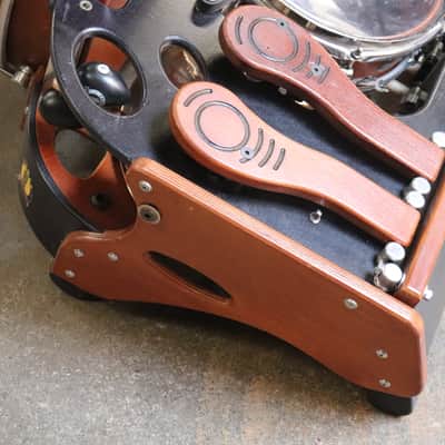 Farmer Foot Drums 7 Pedal Portable Acoustic Foot Percussion With Case image 6