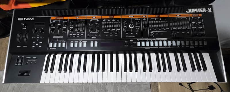 Roland Jupiter-X 61-Key Synthesizer 2019 - Present - Black image 1