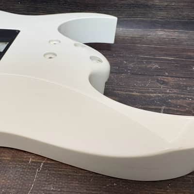 Ibanez Prestige RG2550Z Body Galaxy White Made in Japan image 15