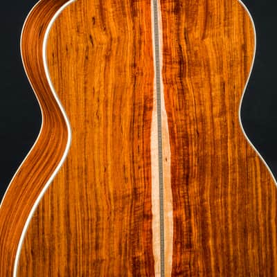 Bourgeois OM LSH Custom Aged Tone Adirondack Spruce and Granadillo Sunburst NEW image 17