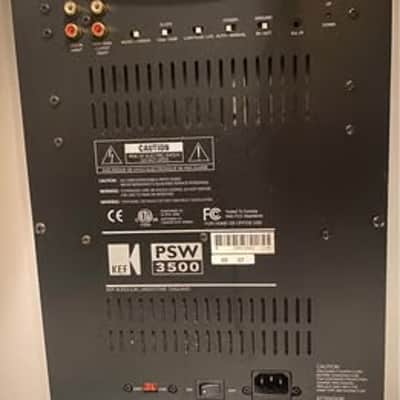 KEF KEF KHT9000 ACE (5 SP3401 satellite/center speakers with SP3413 stands) 2000's - silver PLUS Denon AVR-3200 Mixer image 5
