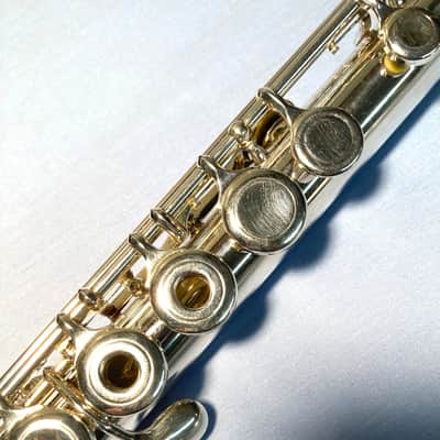 Jupiter Intermediate Flute w/Solid Silver Head-Model 611R-Overhauled-Bright Tone! image 7