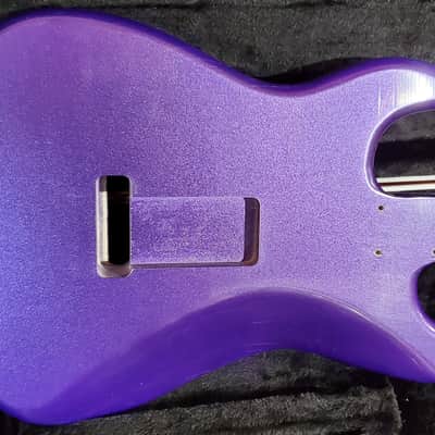 MJT VTS Stratocaster® style Body Deep Purple Nitro image 4
