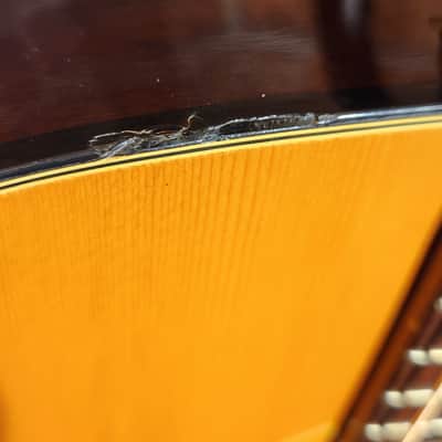 Vintage 1970s MIJ Epiphone FT-140 Bolt-On Dreadnought Acoustic Natural image 12