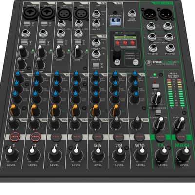 Mackie "ProFX10v3+" 10-CHANNEL ANALOG MIXER WITH ENHANCED FX, USB RECORDING MODES AND BLUETOOTH image 2